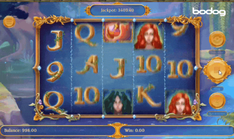 Mecânica de jogo do slot Fairy Wins