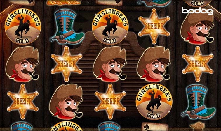 Tema, símbolos e pagamentos de Gunslinger’s Gold