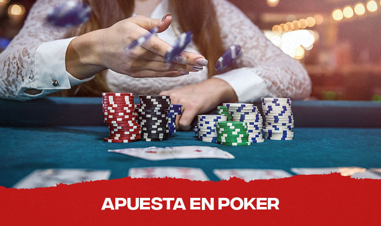 fichas poker jugadora