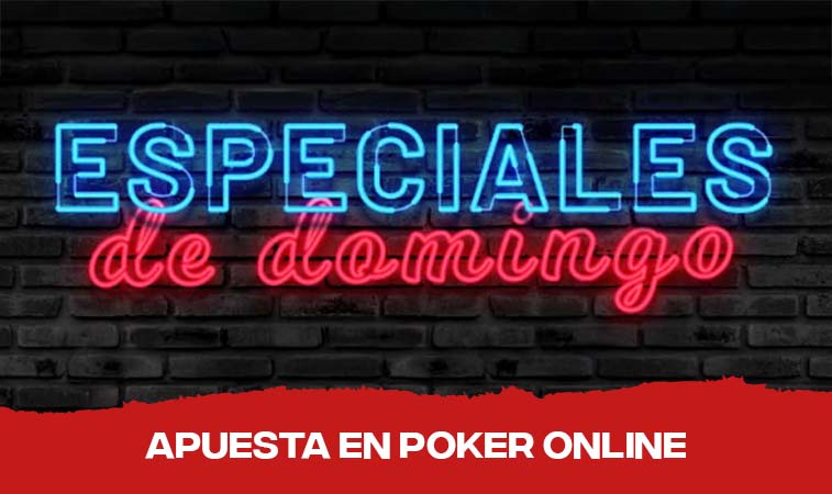 especiales de domingo en bodog