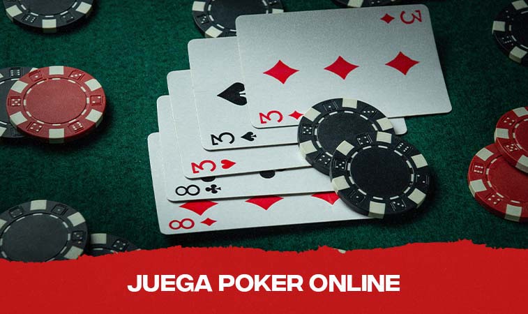 poker cartas fichas