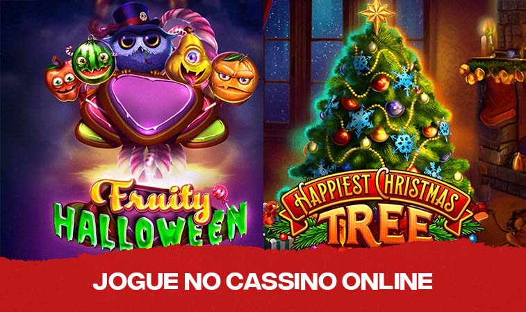 Slots de Natal x Halloween: o confronto festivo!