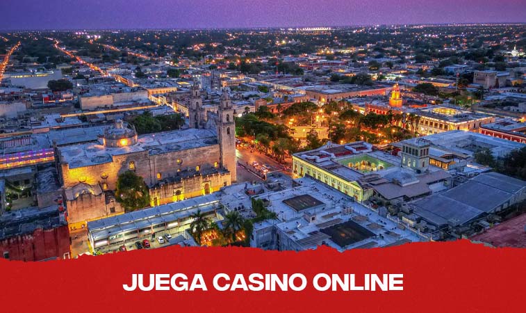 vista aérea de la ciudad de Mérida de noche
